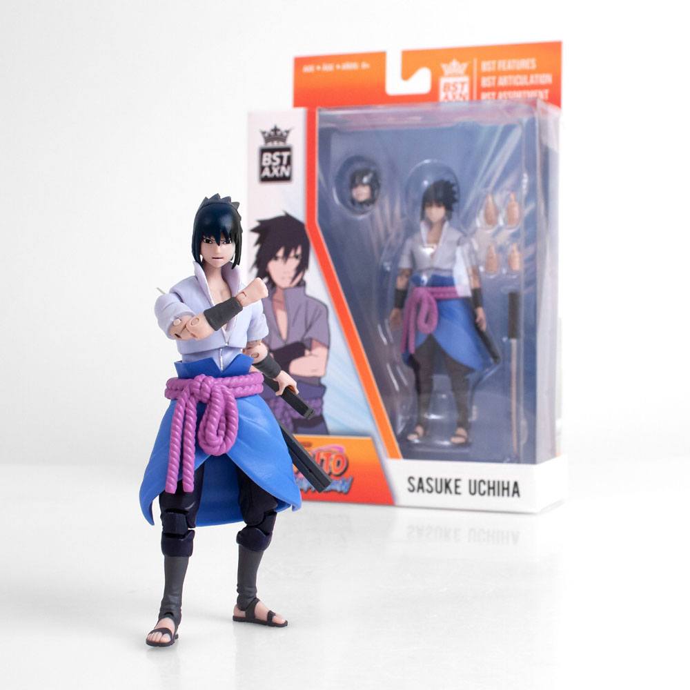 Naruto BST AXN Actionfigur Sasuke Uchiha 13 cm