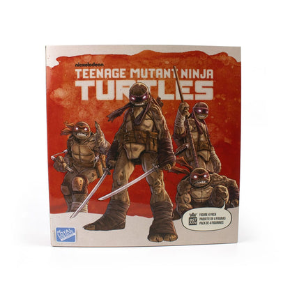 Tinejdžerski mutant ninja kornjače bst axn akcija figure 4-pack zombie kornjače (idw stripovi) 13 cm