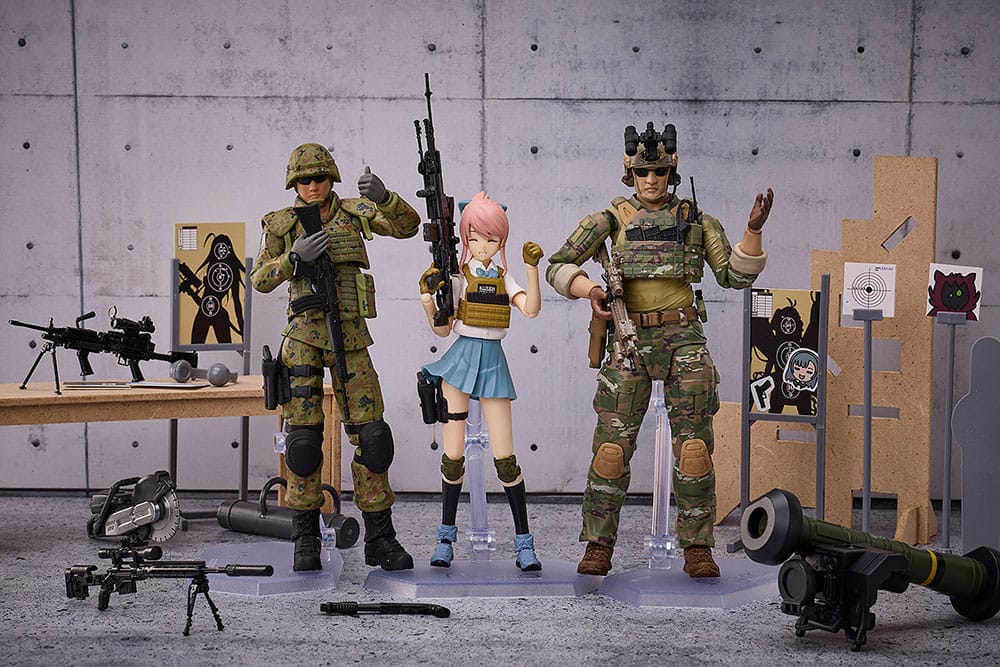 Little Armory Figma Action Figure Operatore delle Forze Speciali 16 cm