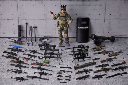 Little Armory Figma Action Figure Operatore delle Forze Speciali 16 cm