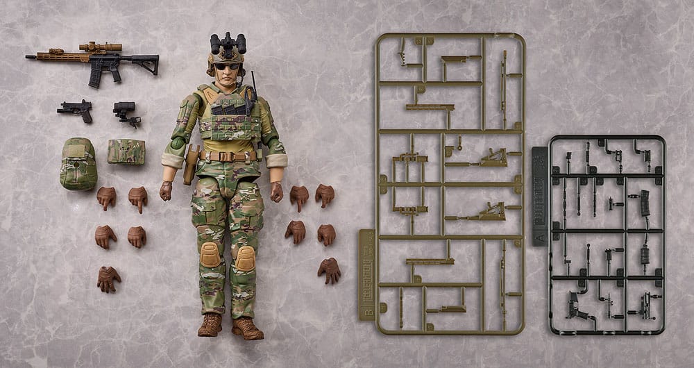 Little Armory Figma Action Figure Operatore delle Forze Speciali 16 cm