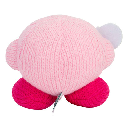 Kirby Nuiguru-Knit pluchen figuur Kirby met onoverwinnelijke snoepstaf