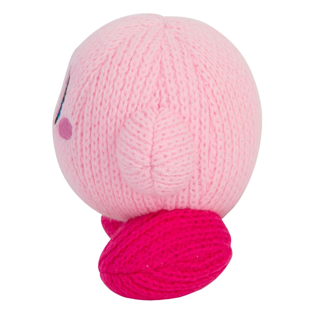 Kirby Nuiguru-Knit pluchen figuur Kirby met onoverwinnelijke snoepstaf