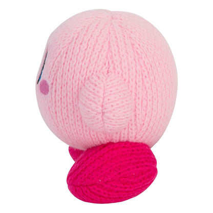 Kirby Nuiguru-Knit pluchen figuur Kirby met onoverwinnelijke snoepstaf