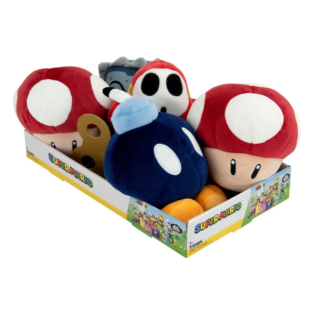 Super Mario Mocchi-Mocchi Junior Plush Figures Wave 10 15 cm Assortment (5)