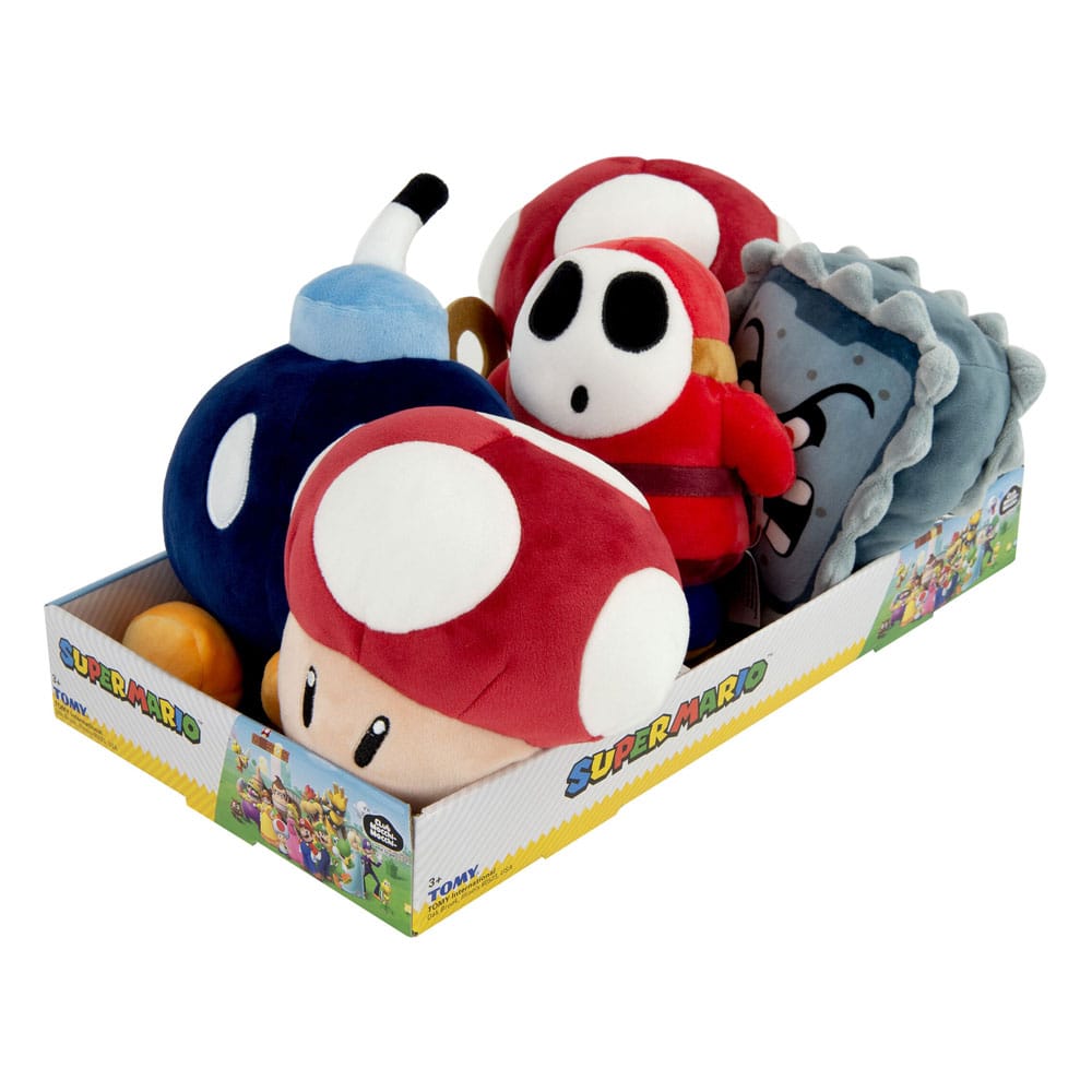 Super Mario Mocchi-Mocchi Junior Plush Figures Wave 10 15 cm Assortment (5)