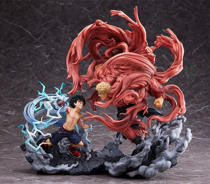 Min helt Academia Super Situation PVC Statue Izuku Midoriya vs. Muscular 30 cm