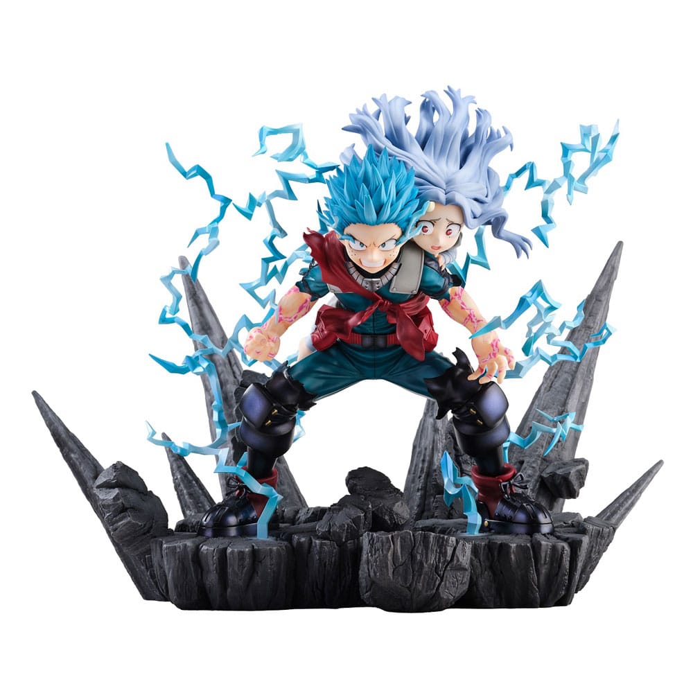 Min helt Academia Super Situation PVC Statue Izuku Midoriya & Eri 23 cm