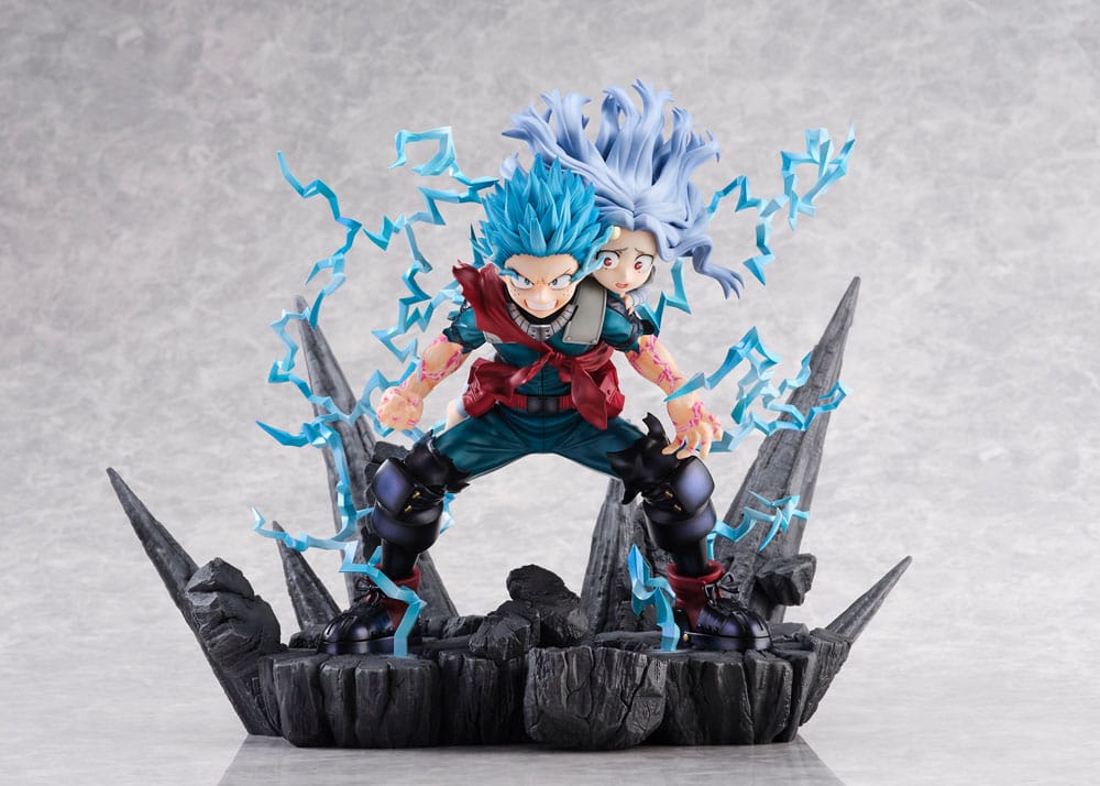 Min helt Academia Super Situation PVC Statue Izuku Midoriya & Eri 23 cm