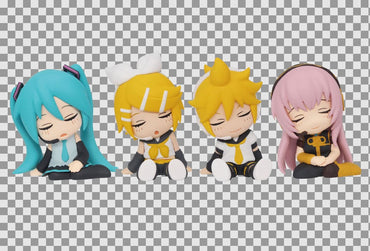 Hatsune Miku Twinchees Mini Figure Lil 'Sleepers 5 cm Display (24)