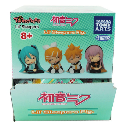 Hatsune Miku Twinchees Mini Figures Lil' Sleepers 5 cm Display (24)