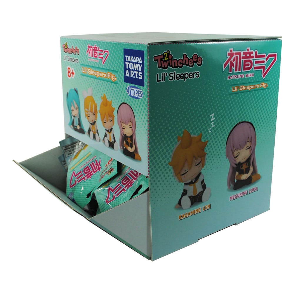 Hatsune Miku Twinchees Mini Figures Lil' Sleepers 5 cm Display (24)