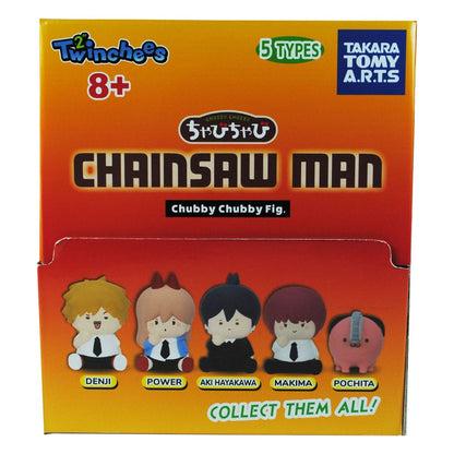 Chainsaw Man Twinchees Mini figures Chubby Chubby 5 cm Affichage (24)