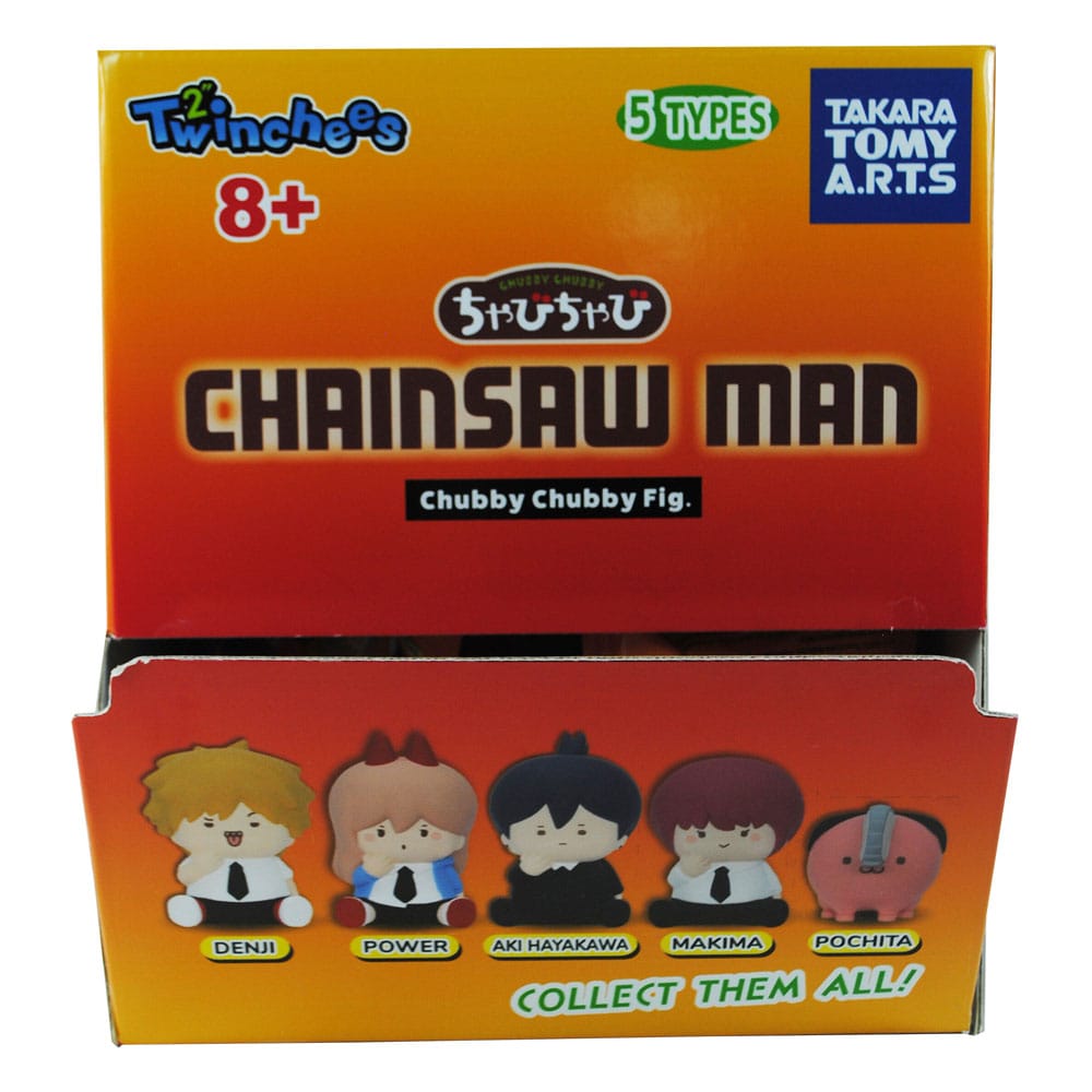 Chainsaw Man Twinchees Mini figures Chubby Chubby 5 cm Affichage (24)