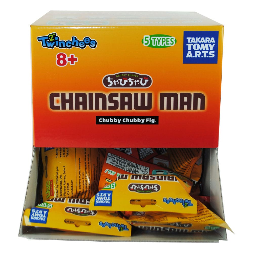 Chainsaw Man Twinchees Mini figures Chubby Chubby 5 cm Affichage (24)
