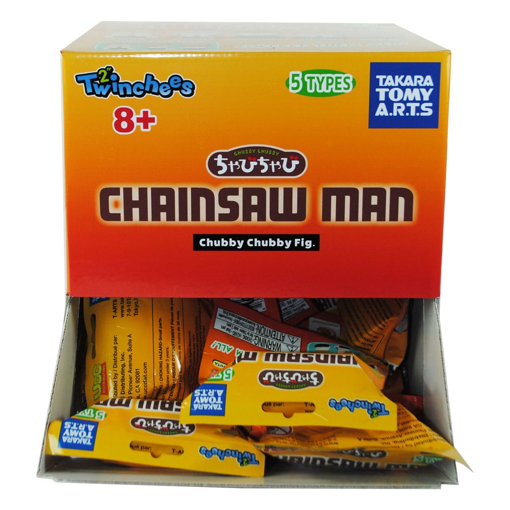 Chainsaw Man Twinchees Mini Figures Chubby Chubby 5 cm Display (24)