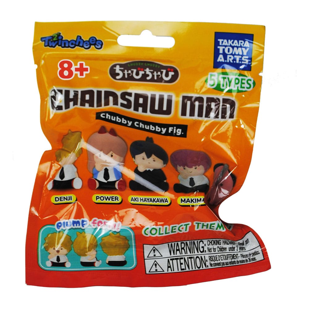 Chainsaw Man Twinchees Mini Figures Chubby Chubby 5 cm Display (24)