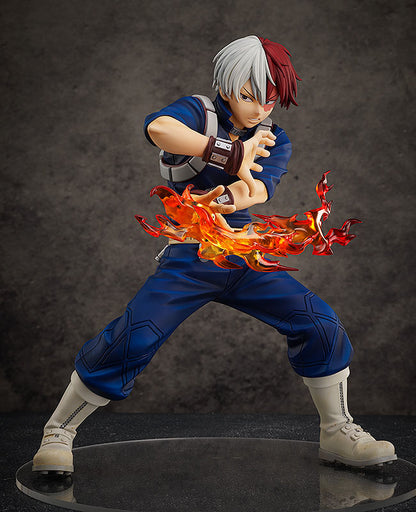 Min helt Academia PVC Statue 1/4 Shoto Todoroki 34 cm