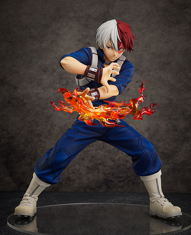 Min helt Academia PVC Statue 1/4 Shoto Todoroki 34 cm