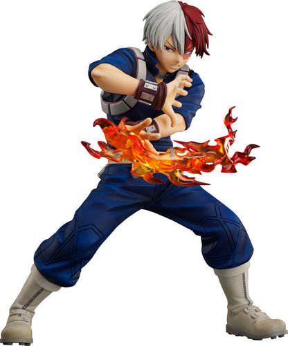 Min helt Academia PVC Statue 1/4 Shoto Todoroki 34 cm