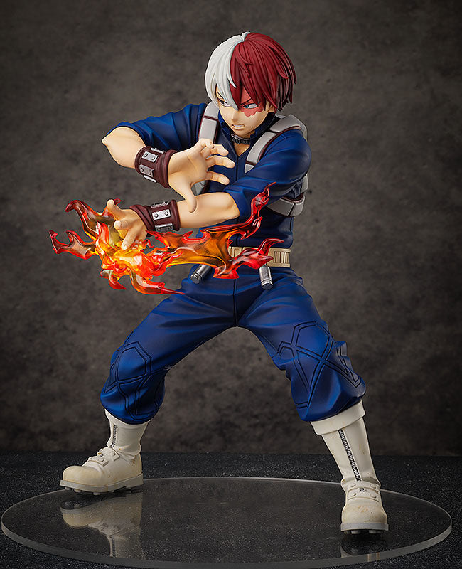 Min helt Academia PVC Statue 1/4 Shoto Todoroki 34 cm