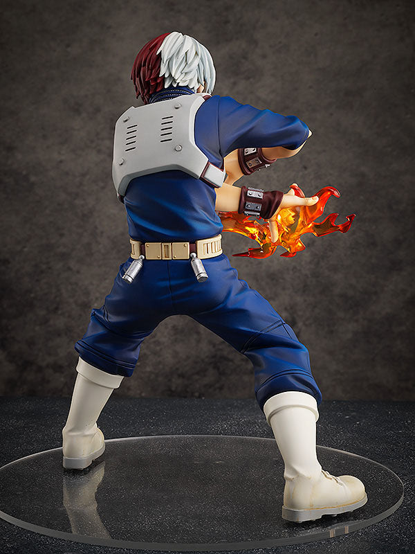 Min helt Academia PVC Statue 1/4 Shoto Todoroki 34 cm