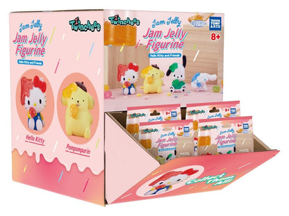 Sanrio Twinchees Mini figurines Hello Kitty & Friends Jam Jelly 5 cm Blind Pack Display (24)