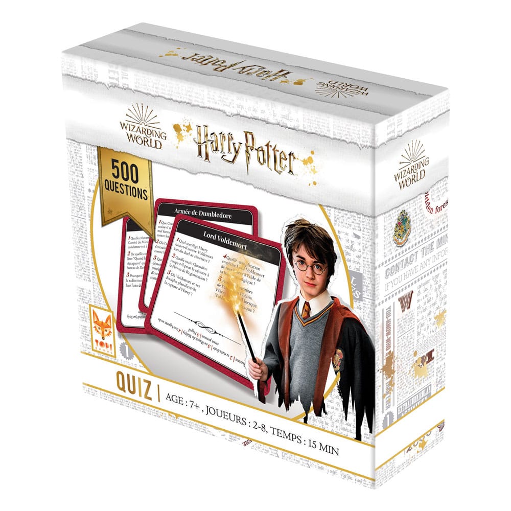 Harry Potter Card Game Quiz 500 Fragen *Französische Version *