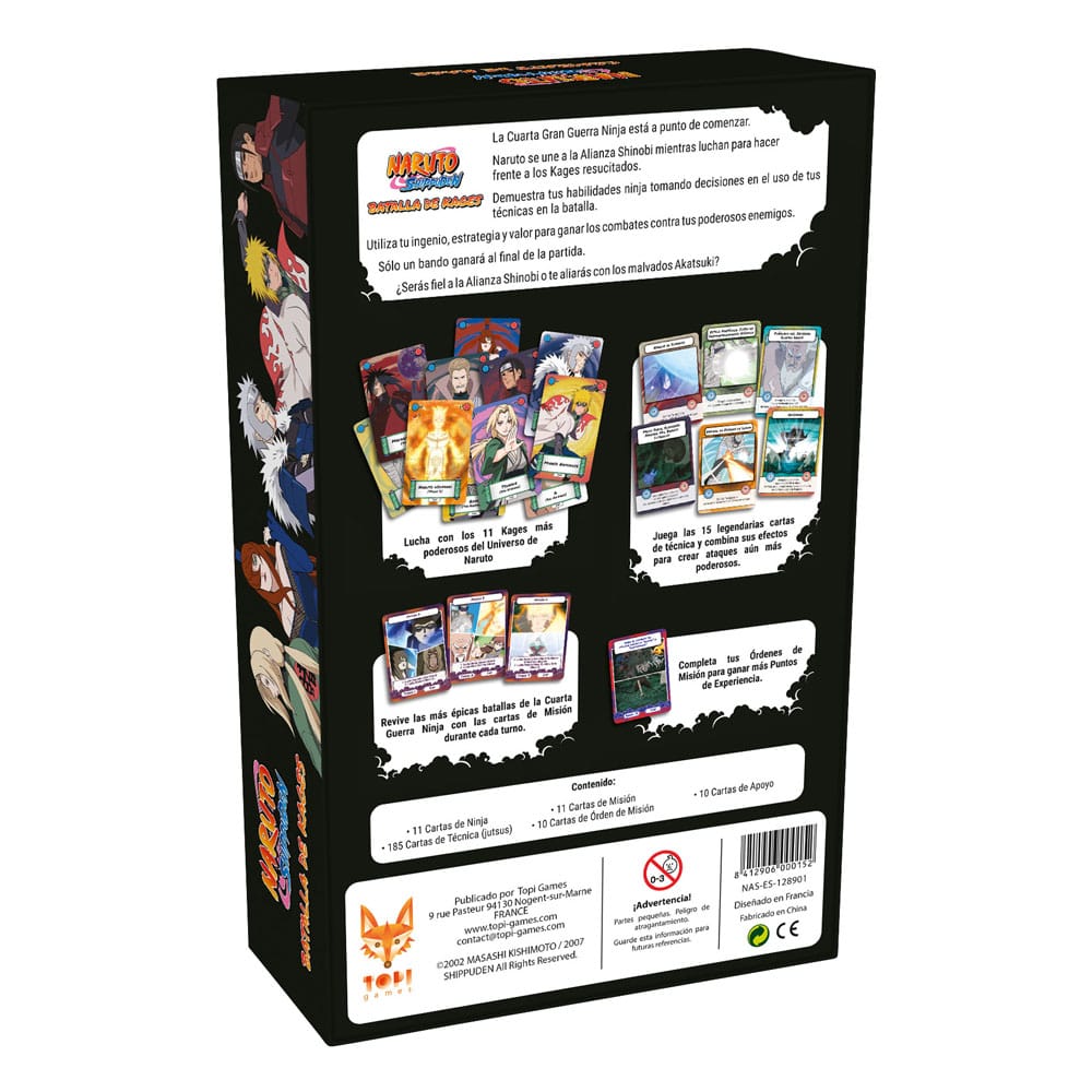 Naruto Card Game Kage Battle *Spain Version*