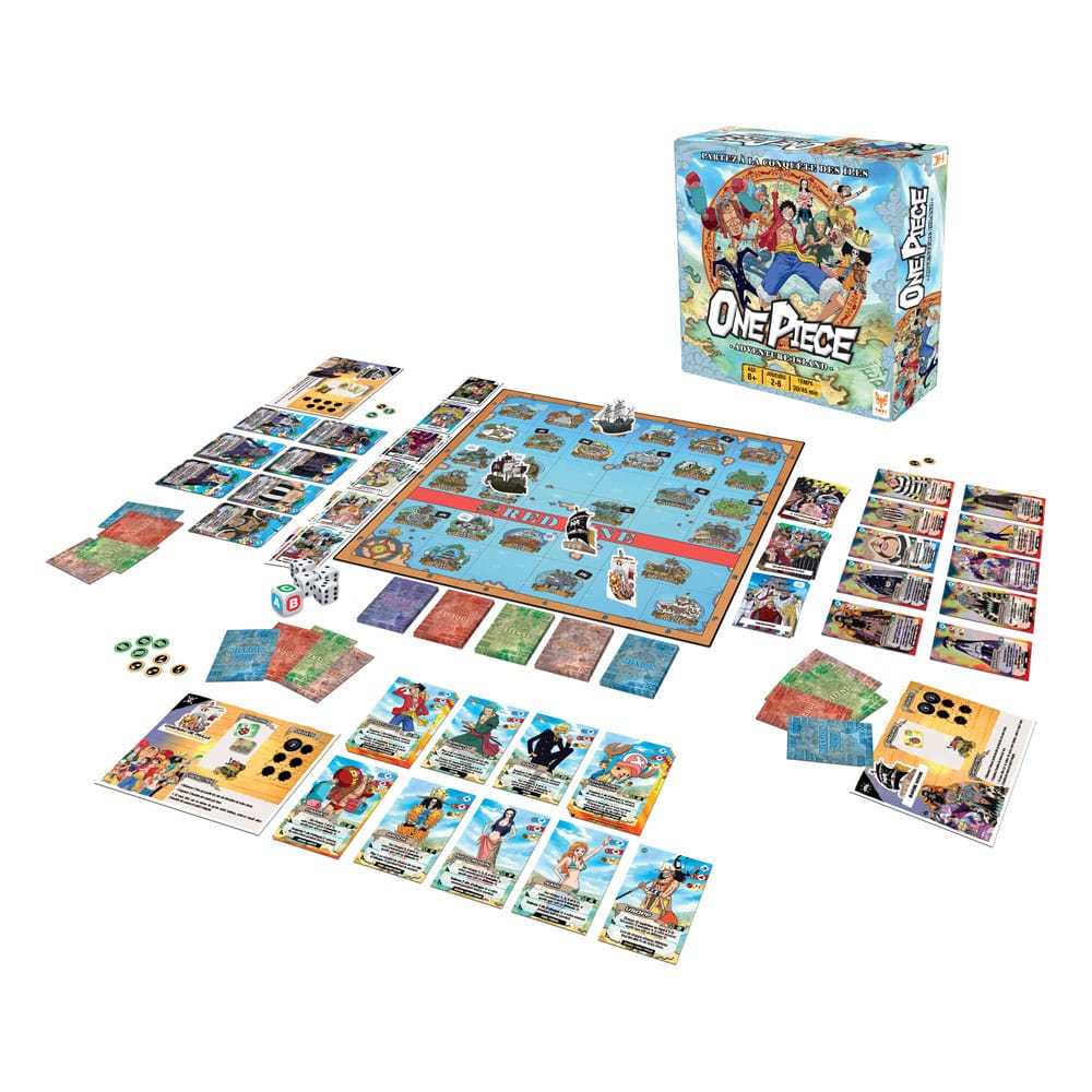 One Piece Board Game Adventure Island *French Version*