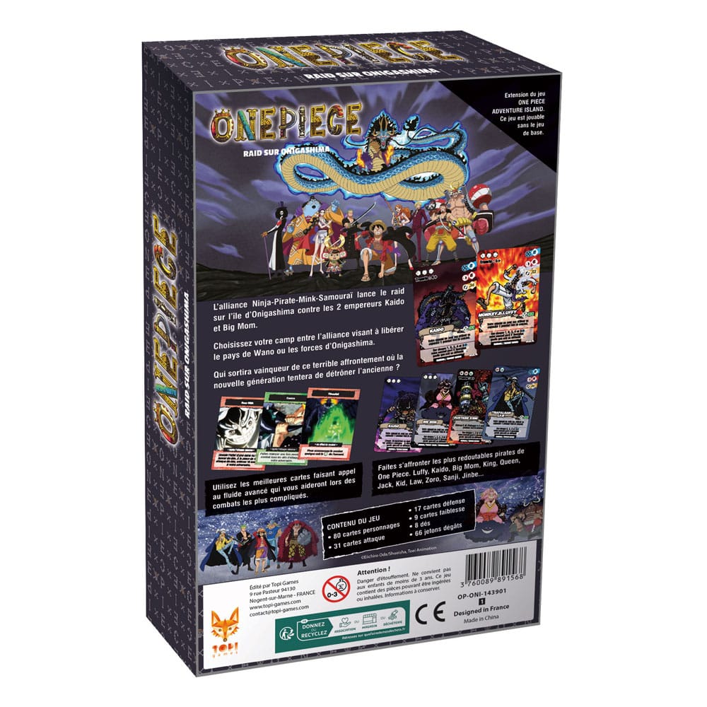 One Piece Card Game Onigashima Raid *French Version*