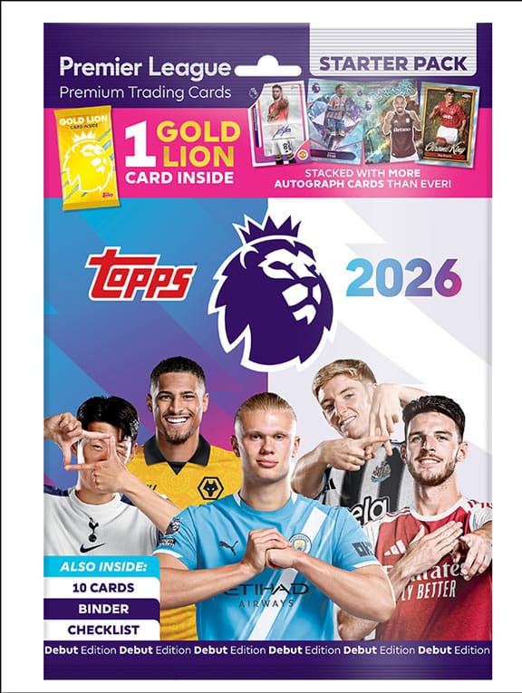 Premier League 2025/26 Trading Card Starter Pack