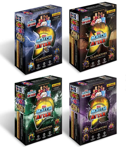 UEFA Champions League Match Attax Trading Cards 2025/26 Mega Tin *Tysk version*