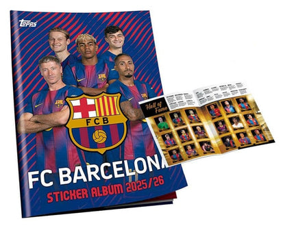 FC Barcelona 2025/26 stickerverzameling albumset