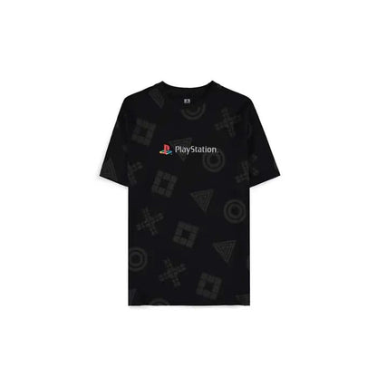 Her Yerde PlayStation Tişört Logosu Baskı