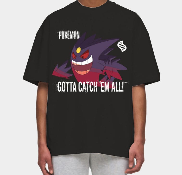 Camiseta Pokémon Mega Evoluciones Gotta Catch Em All