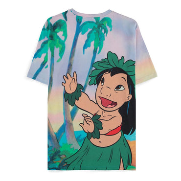 T-shirt Lilo & Stitch partout imprimé