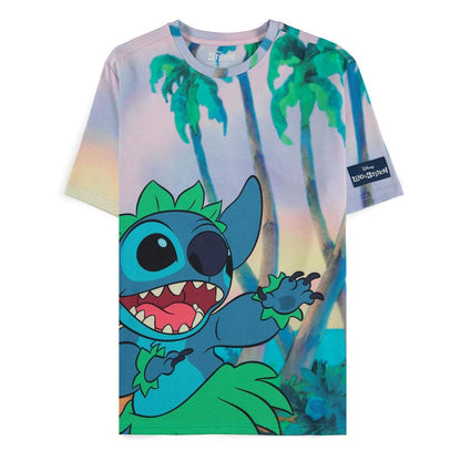 T-shirt Lilo & Stitch partout imprimé