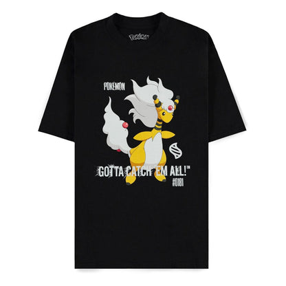 Pokémon Mega Evolutions T-Shirt Mega Ampharos Je dois tous les attraper