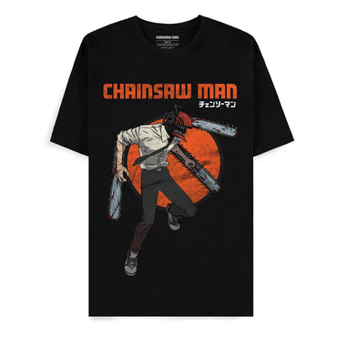 Motorsav mand t-shirt angrebstilstand