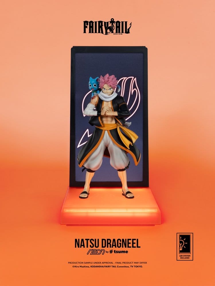 Fairy Tail Neonfigur 1/9 Natsu Dragneel 25 cm