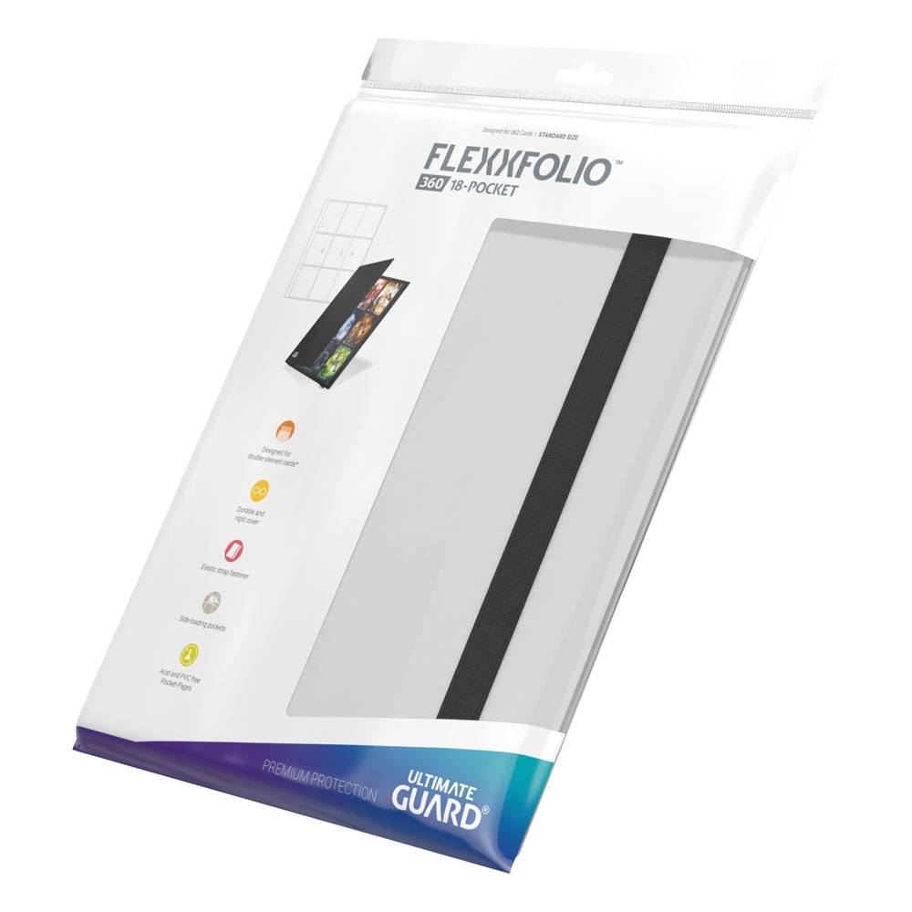 Ultimate Guard Flexxfolio 360 18-Pocket - White