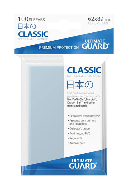 Ultimate Guard Classic Sleeves Japanische Größe (100)