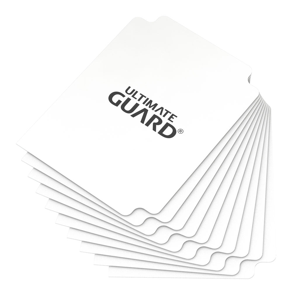 Dimensioni standard di divisori di carta di guardia Ultimate (10) - Bianco