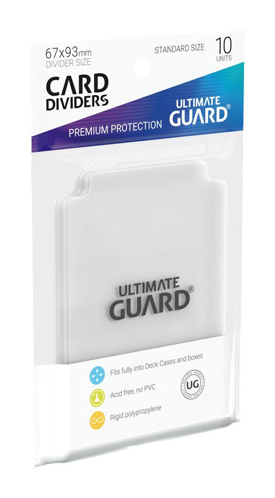 Ultimate Guard -Kartenteiler Standardgröße (10) - transparent