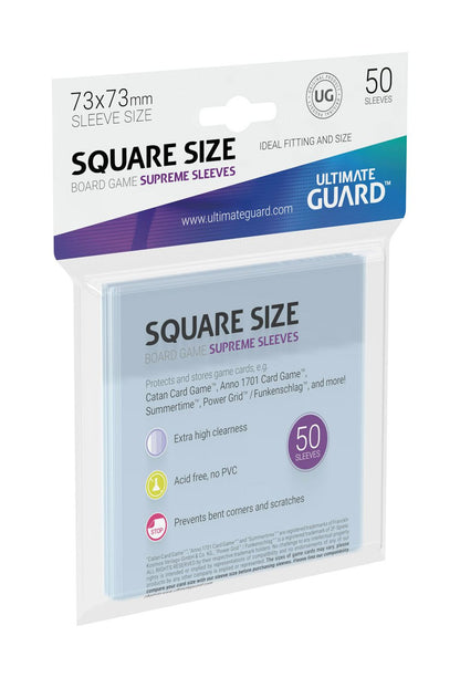 Ultimate Guard Supreme Sleeves til brætspilskort firkantet (50)