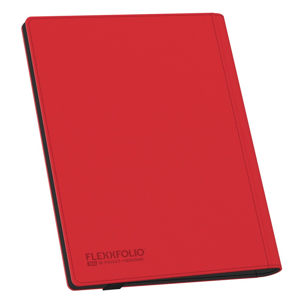 Ultimate Guard Flexxfolio 360 18 -fickan Xenoskin - Röd