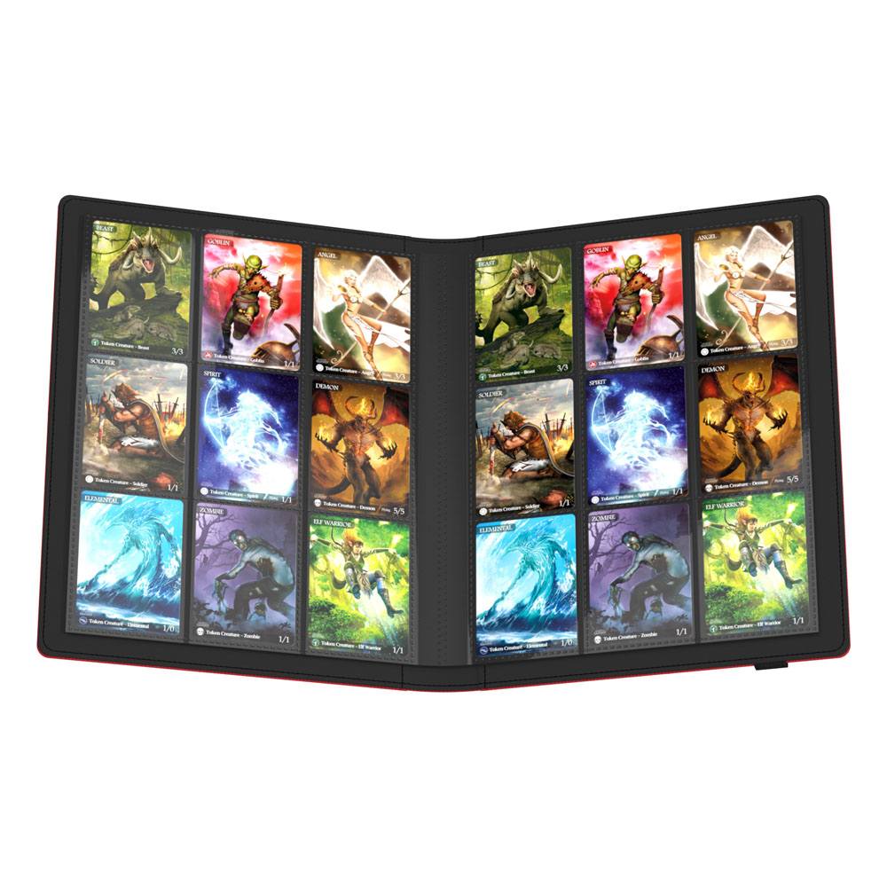 Ultimate Guard Flexxfolio 360 18 -fickan Xenoskin - Röd
