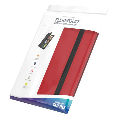 Ultimate Guard Flexxfolio 360 18 -fickan Xenoskin - Röd