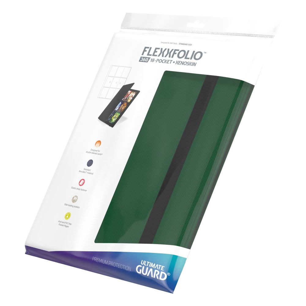 Ultimate Guard Flexxfolio 360 18 cep Xenoskin - Green